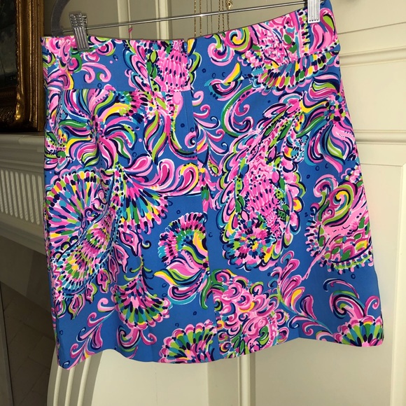 Lilly Pulitzer Jonas Skort Mermaid Grotto - Picture 2 of 3